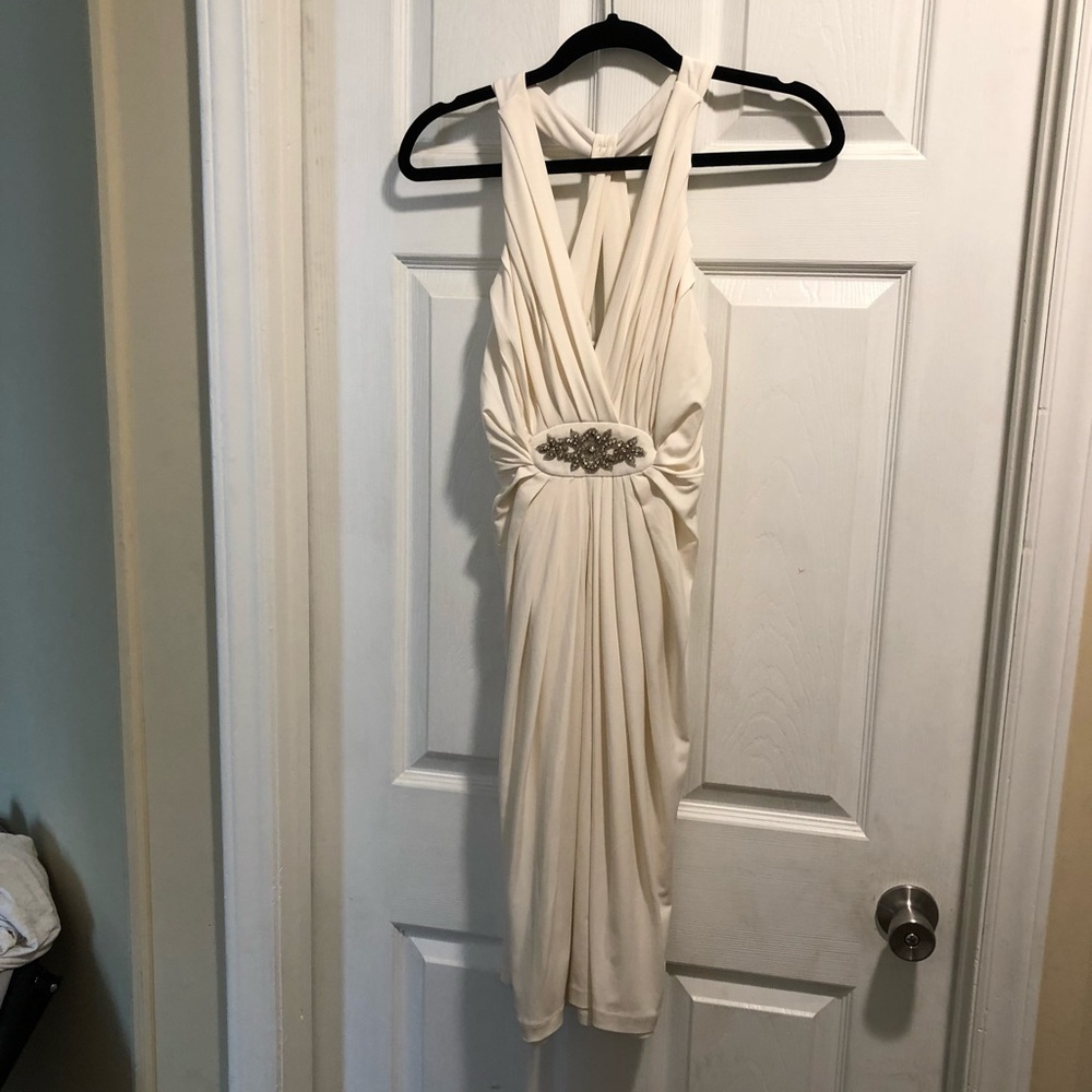 Great Gatsby style dress in ivory